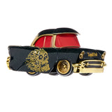 1:64 1957 Chevrolet Bel Air -- Black/Gold -- CarTuned: Liquid Death Series 1