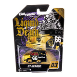 1:64 CT Hearse -- Black/Gold -- CarTuned: Liquid Death Series 1