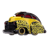 1:64 1947 Chevrolet Fleetline -- Black/Yellow -- CarTuned: Liquid Death Series 1