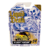 1:64 1947 Chevrolet Fleetline -- Black/Yellow -- CarTuned: Liquid Death Series 1
