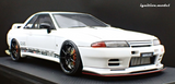 (Pre-Order) 1:18 Nissan Skyline R32 GT-R TOP SECRET -- White -- Ignition Model IG3520