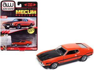 1:64 1971 Ford Mustang Boss 351 -- Calypso Coral -- Auto World