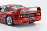 (Pre-Order) 1:18 Ferrari F40 "Nigel Mansell" -- Red -- Kyosho