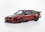 (Pre-Order) 1:18 Toyota Sprinter Trueno (AE86) Khyzyl Saleem -- Red -- Kyosho: Samurai