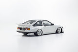(Pre-Order) 1:18 Toyota Sprinter Trueno (AE86) Khyzyl Saleem -- White -- Kyosho: Samurai