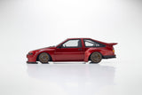 (Pre-Order) 1:18 Toyota Sprinter Trueno (AE86) Khyzyl Saleem -- Red -- Kyosho: Samurai