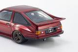 (Pre-Order) 1:18 Toyota Sprinter Trueno (AE86) Khyzyl Saleem -- Red -- Kyosho: Samurai