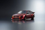 (Pre-Order) 1:18 Toyota Sprinter Trueno (AE86) Khyzyl Saleem -- Red -- Kyosho: Samurai