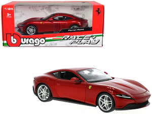 1:24 Ferrari Roma -- Red -- Bburago Race & Play