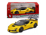 1:24 Ferrari SF90 XX Stradale -- Yellow -- Bburago Race & Play