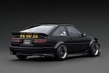 1:18 Toyota AE86 RWB -- Black -- Ignition Model IG2609