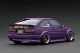 1:18 Toyota AE86 RWB -- Matte Purple -- Ignition Model IG2610