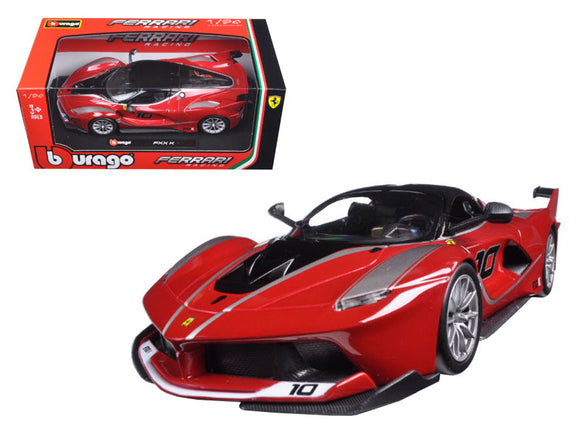 1:24 Ferrari FXX-K -- Red #10 -- Bburago Race & Play