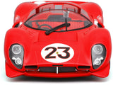 1:24 1967 24 Hours of Daytona Winner -- #23 Ferrari 330 P4 -- Bburago