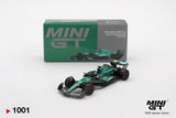 1:64 2024 Lance Stroll -- Bahrain GP -- #18 Aston Martin AMR24 -- Mini GT F1 MGT01001