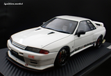 (Pre-Order) 1:18 Nissan Skyline R32 GT-R TOP SECRET -- White -- Ignition Model IG3520