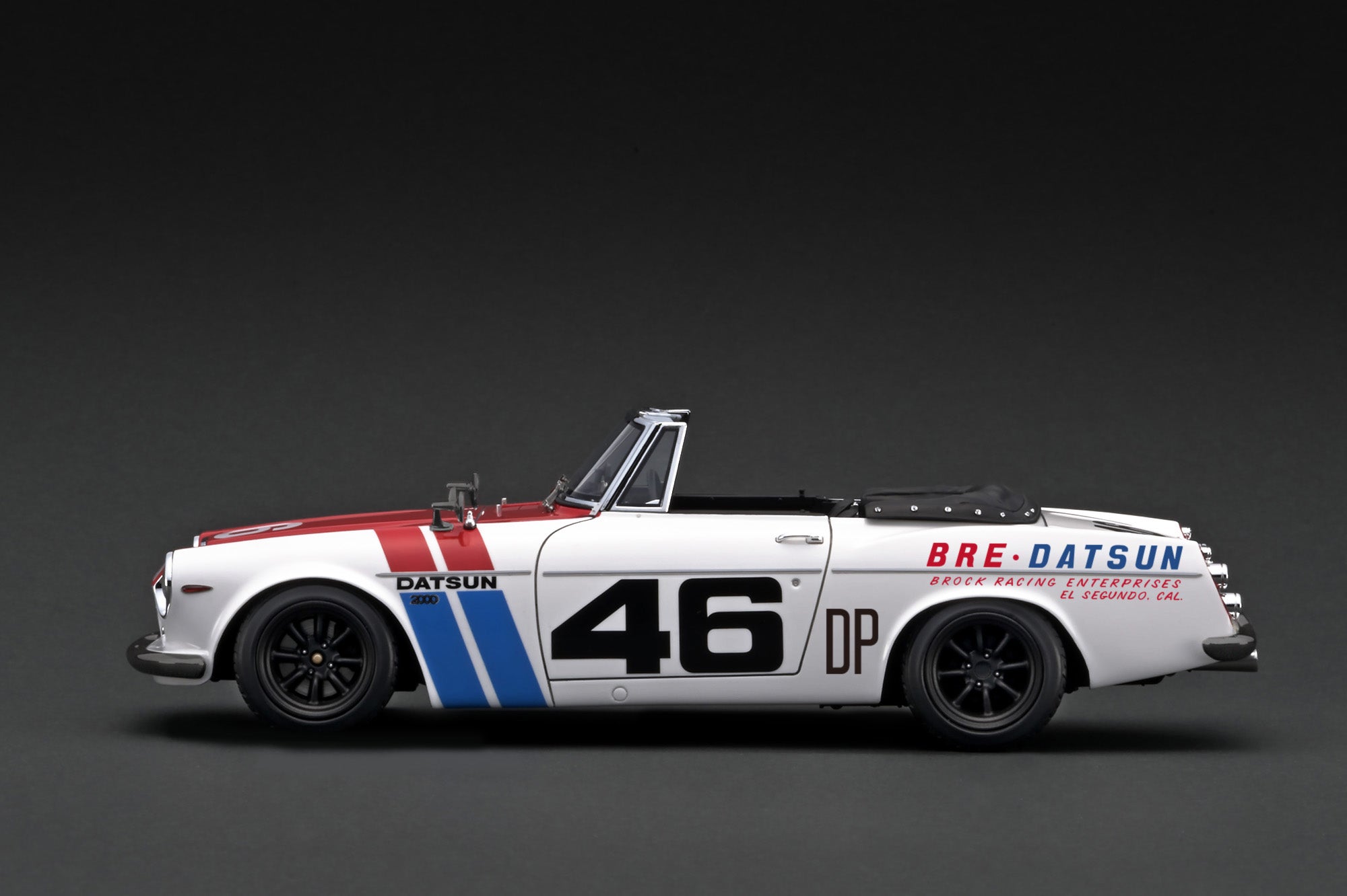 1:18 Datsun Fairlady 2000 (SR311) -- BRE (Red/White/Blue) -- Ignition