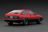 1:18 Toyota Sprinter Trueno 3Dr GT Apex (AE86) -- Red/Black -- Ignition IG2790