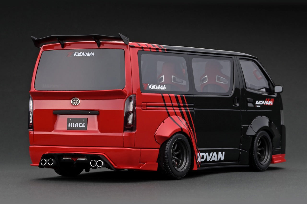 1:18 Toyota Hiace TSD Works -- ADVAN -- Ignition Model IG2805