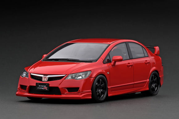 1:18 Honda Civic (FD2) Type R -- Red -- Ignition Model IG2828