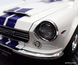(Pre-Order) 1:18 Datsun Fairlady 2000 (SR311) -- White/Blue -- Ignition Model IG2707