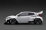 1:18 Toyota GR Yaris PANDEM -- White -- Ignition Model IG2900