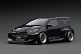1:18 Toyota GR Yaris PANDEM -- Black -- Ignition Model IG2901