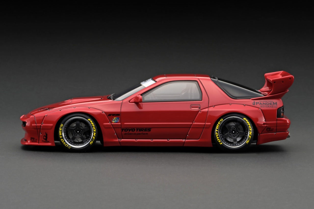 Ignition Rx7 1:18 Mazda RX-7 (FC3S) Pandem -- Red -- Ignition Model IG2914