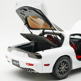1:18 Mazda RX7 Spirit R w/13B Engine Display -- White -- Polar Master