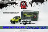 1:64 Suzuki Jimny JB74 (3rd Gen) -- Kinetic Yellow/Black Top -- BM Creations