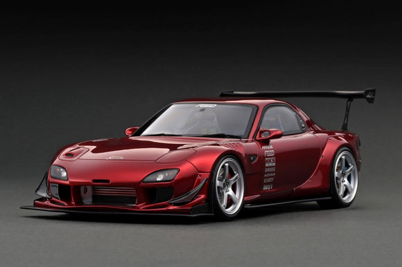1:18 Mazda RX7 FEED Afflux GT3 (FD3S) -- Red Metallic -- Ignition Model IG2961