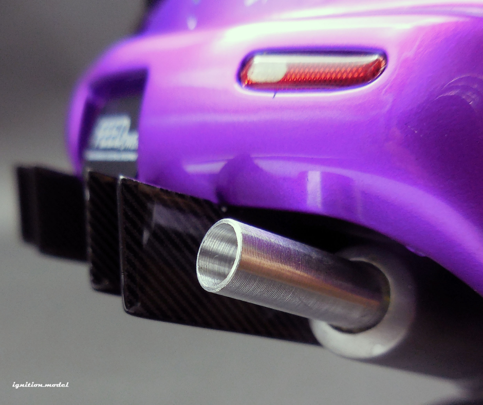 1:18 Mazda RX7 FEED Afflux GT3 (FD3S) -- Purple Metallic -- Ignition M