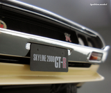 (Pre-Order) 1:18 Nissan Skyline 2000 GT-R (KPGC110) -- Ivory White -- Ignition Model IG3456