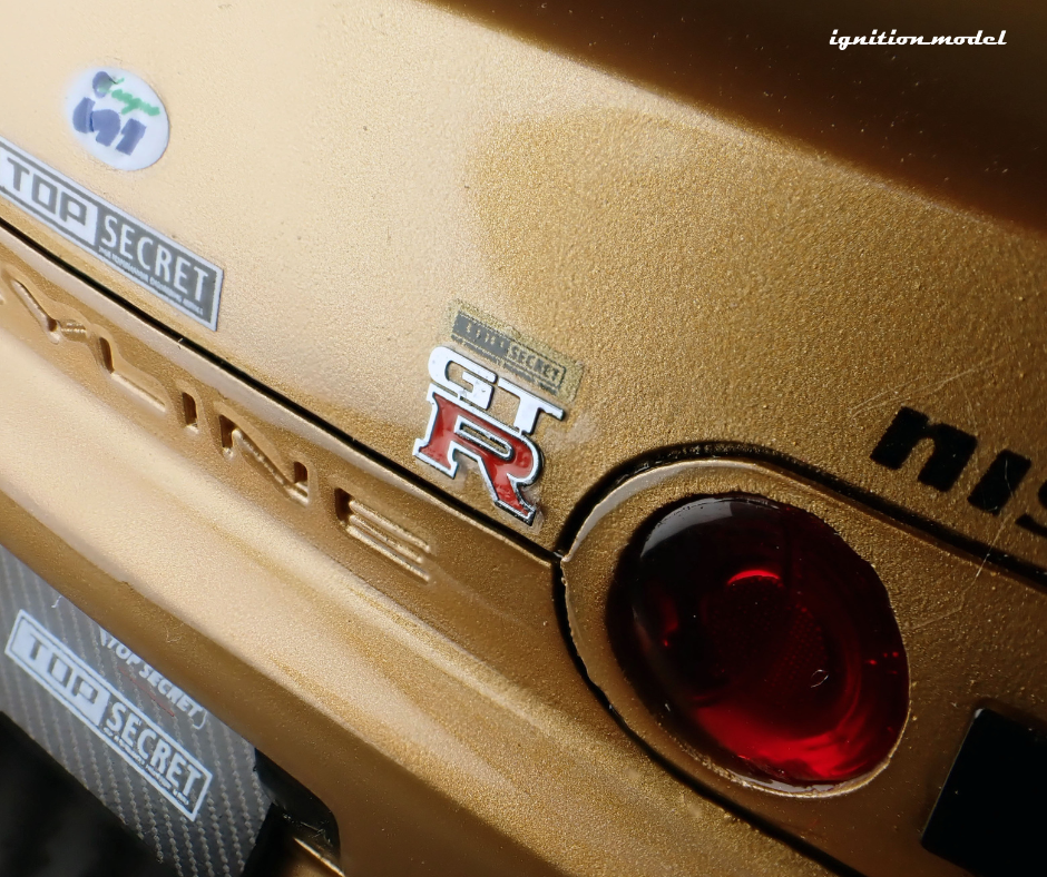 1/43 ignitionmodel R32GT-R TOPSECRET 金 Ignition Model – CarBro MC