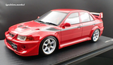 (Pre-Order) 1:18 Mitsubishi Lancer Evolution VI GSR T.M.E (CP9A) -- Red -- Ignition Model IG3664