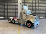 1:50 Kenworth W900 SAR (Day Cab) -- White/Red w/Spider Wheels -- Iconic Replicas Truck