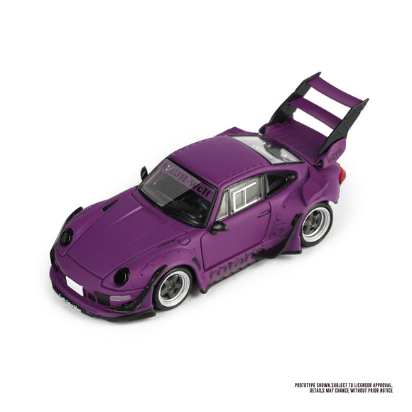 1:64 RWB 993 Rotana (Porsche 911) -- Purple -- Model-Model