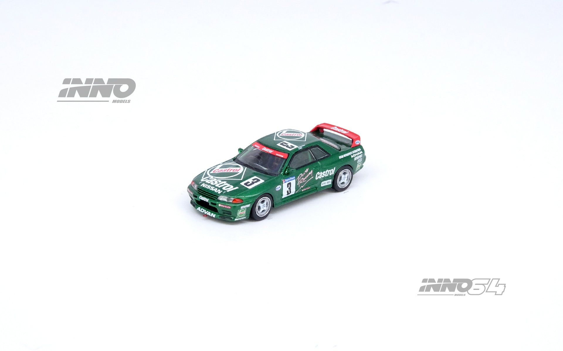 1:64 Nissan Skyline GT-R (R32) -- #3 Castrol Tsukuba 12 Hours 1992 --
