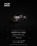 (Pre-Order) 1:64 Singer DLS Turbo (Road) "Porsche 934" -- Dark Chrome Series -- Pop Race