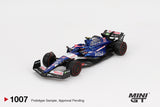 1:64 2024 Yuki Tsunoda -- Bahrain GP -- #22 Racing Bulls -- Mini GT F1 MGT01007