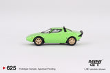 1:64 Lancia Stratos HF Stradale -- Verde Chiaro (Green) -- Mini GT MGT00625