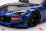 1:18 Nissan Z (RZ34) Pandem -- Seiran Blue -- TopSpeed Model TS0530
