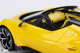 1:18 Bugatti W16 Mistral -- Yellow -- TopSpeed Model TS0598