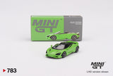 1:64 McLaren 750S Spider -- Mantis Green -- Mini GT MGT00783