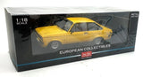 1:18 1976 Ford Escort MKII RS Mexico -- Signal Yellow -- Sunstar