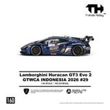 (Pre-Order) 1:64 2026 GTWCA Indonesia -- #29 Lamborghini Huracan GT3 EVO2 -- Trends Hobby