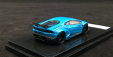 1:64 Lamborghini Huracan Liberty Walk -- Pearl Blue -- JEC Models