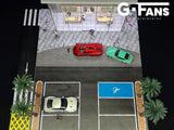 1:64 Apple Store Garage Diorama Display with LEDs -- G-Fans