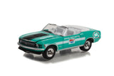 1:64 Michigan Pace Car -- 1970 Ford Mustang Mach 1 Convertible -- Greenlight