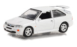 1:64 1995 Ford Escort RS Cosworth -- Diamond White -- Greenlight